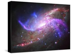 A Galactic Light Show in Spiral Galaxy Ngc 4258-null-Stretched Canvas