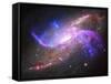 A Galactic Light Show in Spiral Galaxy Ngc 4258-null-Framed Stretched Canvas