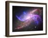 A Galactic Light Show in Spiral Galaxy Ngc 4258-null-Framed Premium Photographic Print