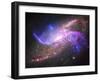 A Galactic Light Show in Spiral Galaxy Ngc 4258-null-Framed Premium Photographic Print