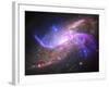 A Galactic Light Show in Spiral Galaxy Ngc 4258-null-Framed Photographic Print