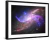 A Galactic Light Show in Spiral Galaxy Ngc 4258-null-Framed Photographic Print