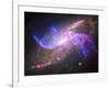 A Galactic Light Show in Spiral Galaxy Ngc 4258-null-Framed Photographic Print