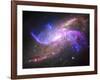 A Galactic Light Show in Spiral Galaxy Ngc 4258-null-Framed Photographic Print