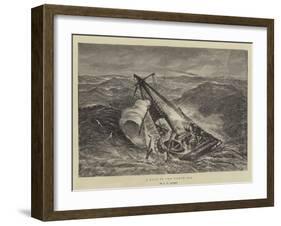 A Gale in the North Sea-George Henry Andrews-Framed Giclee Print