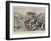 A Gallant Defence of a Derailed Train Near Alkmaan-Frank Dadd-Framed Giclee Print