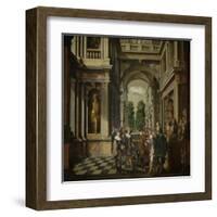 A Gallery-Dirck Van Delen-Framed Art Print