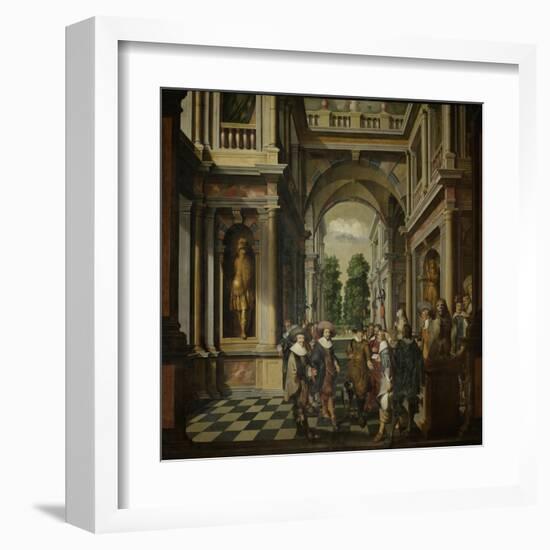 A Gallery-Dirck Van Delen-Framed Art Print