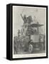 A Gallic Hero on an Automobile-null-Framed Stretched Canvas