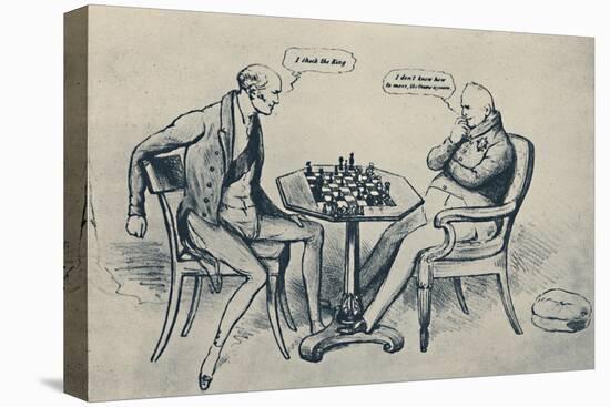 'A Game at Chess: Lord Grey Playing William IV', 1948-John Doyle-Stretched Canvas