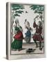 A Game of Badminton-Nicolas Arnoult-Stretched Canvas