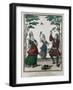 A Game of Badminton-Nicolas Arnoult-Framed Giclee Print