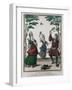 A Game of Badminton-Nicolas Arnoult-Framed Giclee Print