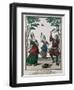 A Game of Badminton-Nicolas Arnoult-Framed Giclee Print