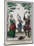 A Game of Badminton-Nicolas Arnoult-Mounted Giclee Print