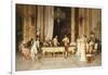 A Game of Billiards-Francesco Beda-Framed Giclee Print