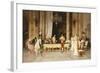 A Game of Billiards-Francesco Beda-Framed Giclee Print