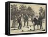 A Game of Bowls-J.M.L. Ralston-Framed Stretched Canvas