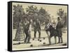 A Game of Bowls-J.M.L. Ralston-Framed Stretched Canvas