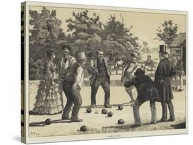 A Game of Bowls-J.M.L. Ralston-Stretched Canvas