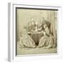 A Game of Cards, 19th Century-null-Framed Giclee Print