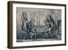 'A Game of Chess', 1948-George Cruikshank-Framed Giclee Print