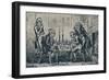 'A Game of Chess', 1948-George Cruikshank-Framed Giclee Print