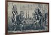 'A Game of Chess', 1948-George Cruikshank-Framed Giclee Print