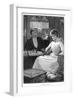 A Game of Chess, C1900s-C1910s-null-Framed Giclee Print