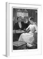 A Game of Chess, C1900s-C1910s-null-Framed Giclee Print