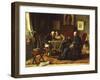 A Game of Chess-Gerard Portielje-Framed Giclee Print