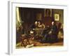 A Game of Chess-Gerard Portielje-Framed Giclee Print