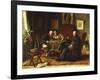 A Game of Chess-Gerard Portielje-Framed Giclee Print