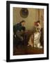 A Game of Chess-George Goodwin Kilburne-Framed Giclee Print