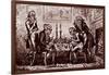 A Game of Chess-George Cruikshank-Framed Giclee Print