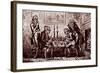 A Game of Chess-George Cruikshank-Framed Giclee Print