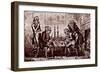 A Game of Chess-George Cruikshank-Framed Giclee Print