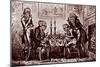 A Game of Chess-George Cruikshank-Mounted Giclee Print