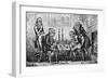 A Game of Chess-George Cruikshank-Framed Giclee Print