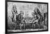 A Game of Chess-George Cruikshank-Framed Giclee Print