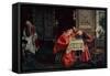 A Game of Chess-Jose Gallegos Arnosa-Framed Stretched Canvas