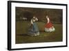 A Game of Croquet, 1866-Winslow Homer-Framed Giclee Print