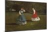 A Game of Croquet, 1866-Winslow Homer-Mounted Giclee Print