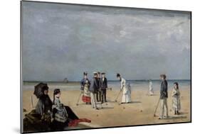 A Game of Croquet, 1872-Louise Abbema-Mounted Giclee Print