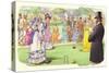 A Game of Croquet at the All-England Club at Wimbledon-Pat Nicolle-Stretched Canvas