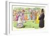 A Game of Croquet at the All-England Club at Wimbledon-Pat Nicolle-Framed Giclee Print