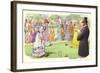 A Game of Croquet at the All-England Club at Wimbledon-Pat Nicolle-Framed Giclee Print