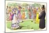 A Game of Croquet at the All-England Club at Wimbledon-Pat Nicolle-Mounted Giclee Print