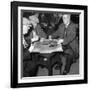 A Game of Dominoes in a Miners Welfare Club, Horden, County Durham, 1963-Michael Walters-Framed Photographic Print