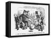 A Game of Foot-Ball as Played by Certain Westminster Boys, 1858-null-Framed Stretched Canvas